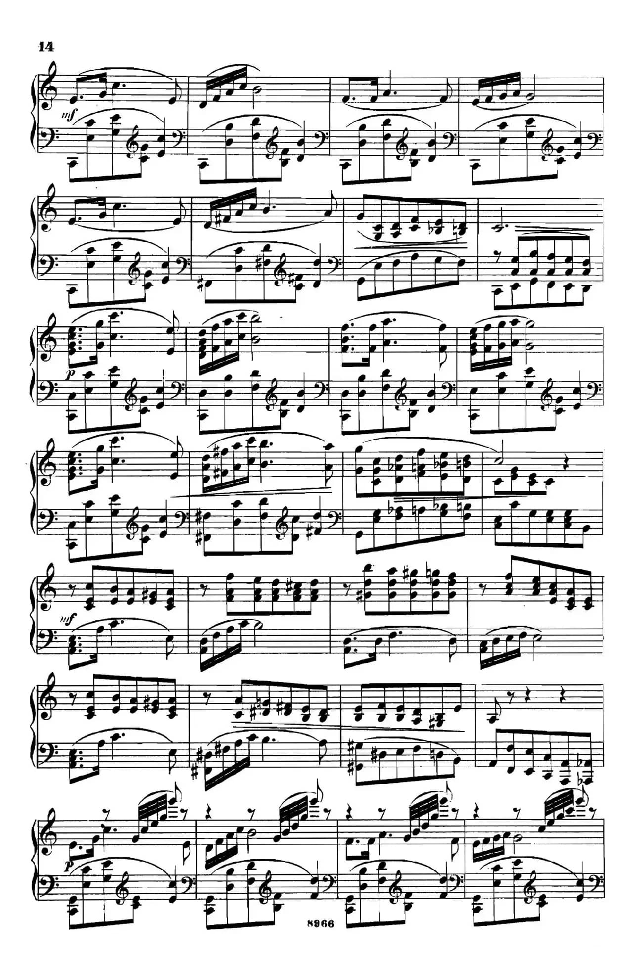 舞会 Le Bal Op.14（No.2）