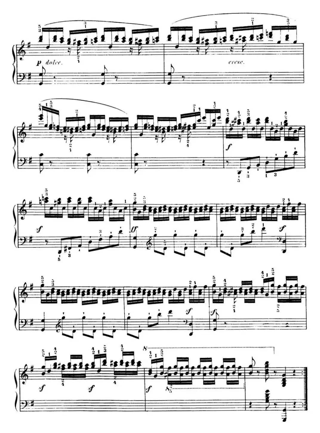 40首车尔尼Op.299钢琴快速练习曲（NO.38）