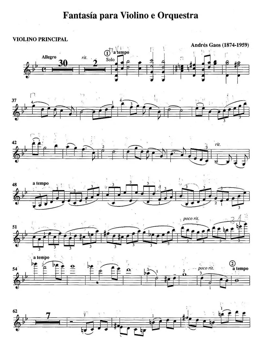 Fantasia para Violino e Orquestra