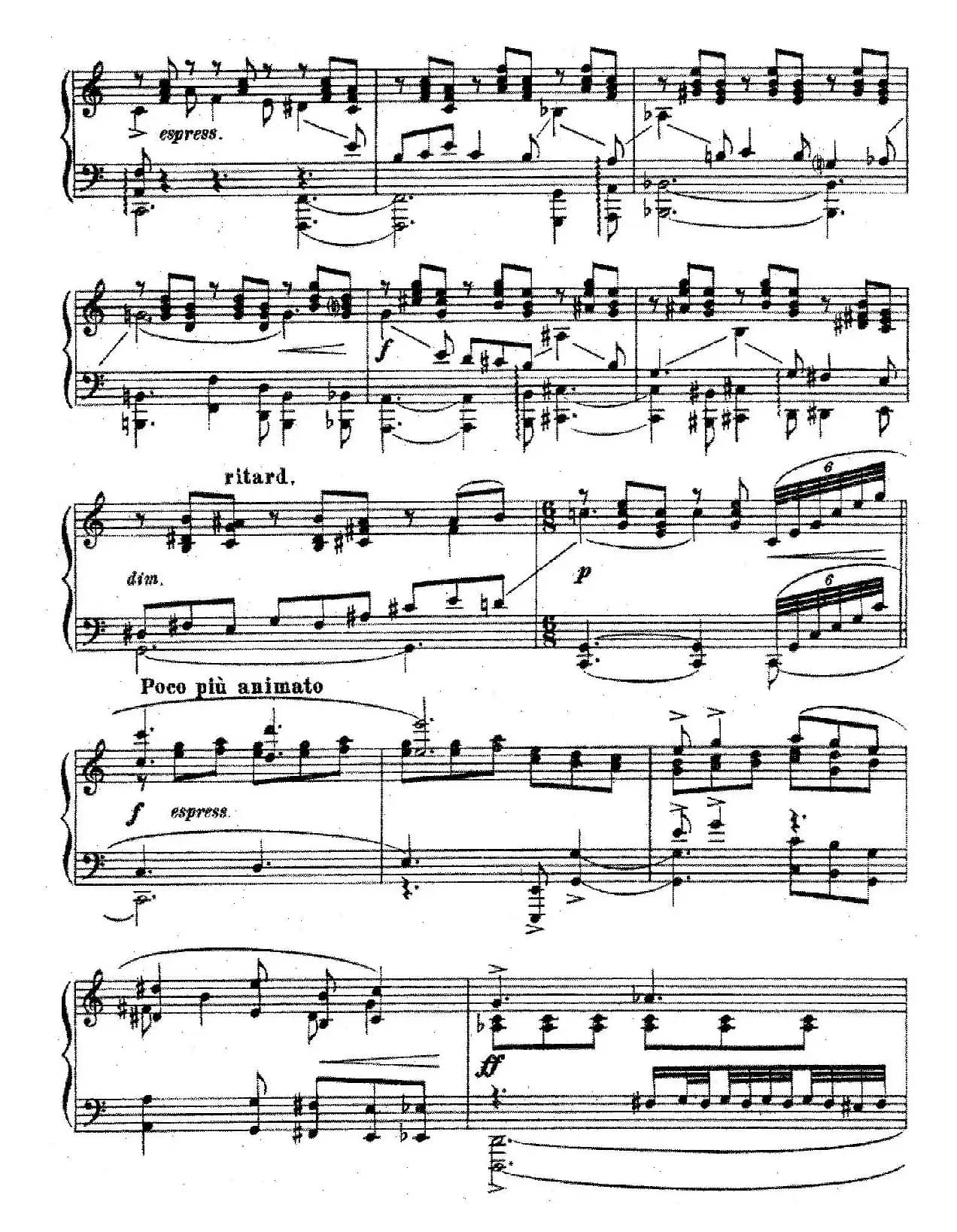 Ten Pieces from Cinderella Op.97（10首小品 - 选自舞剧《灰姑娘》·10）