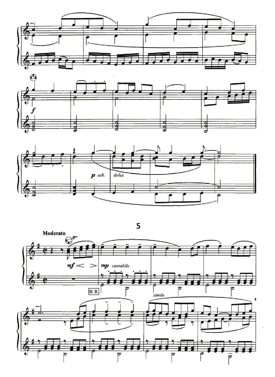 斯特拉文斯基 - 八首自由低音手风琴小品