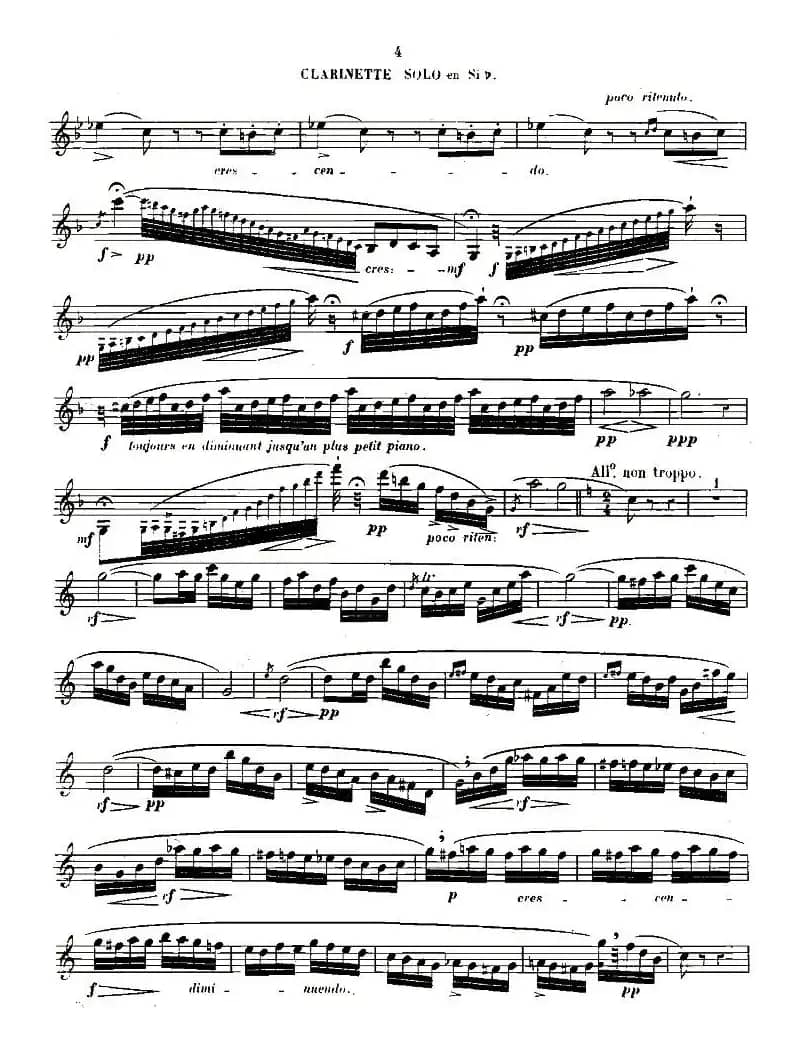 Klose Souvenir a Romero（单簧管）