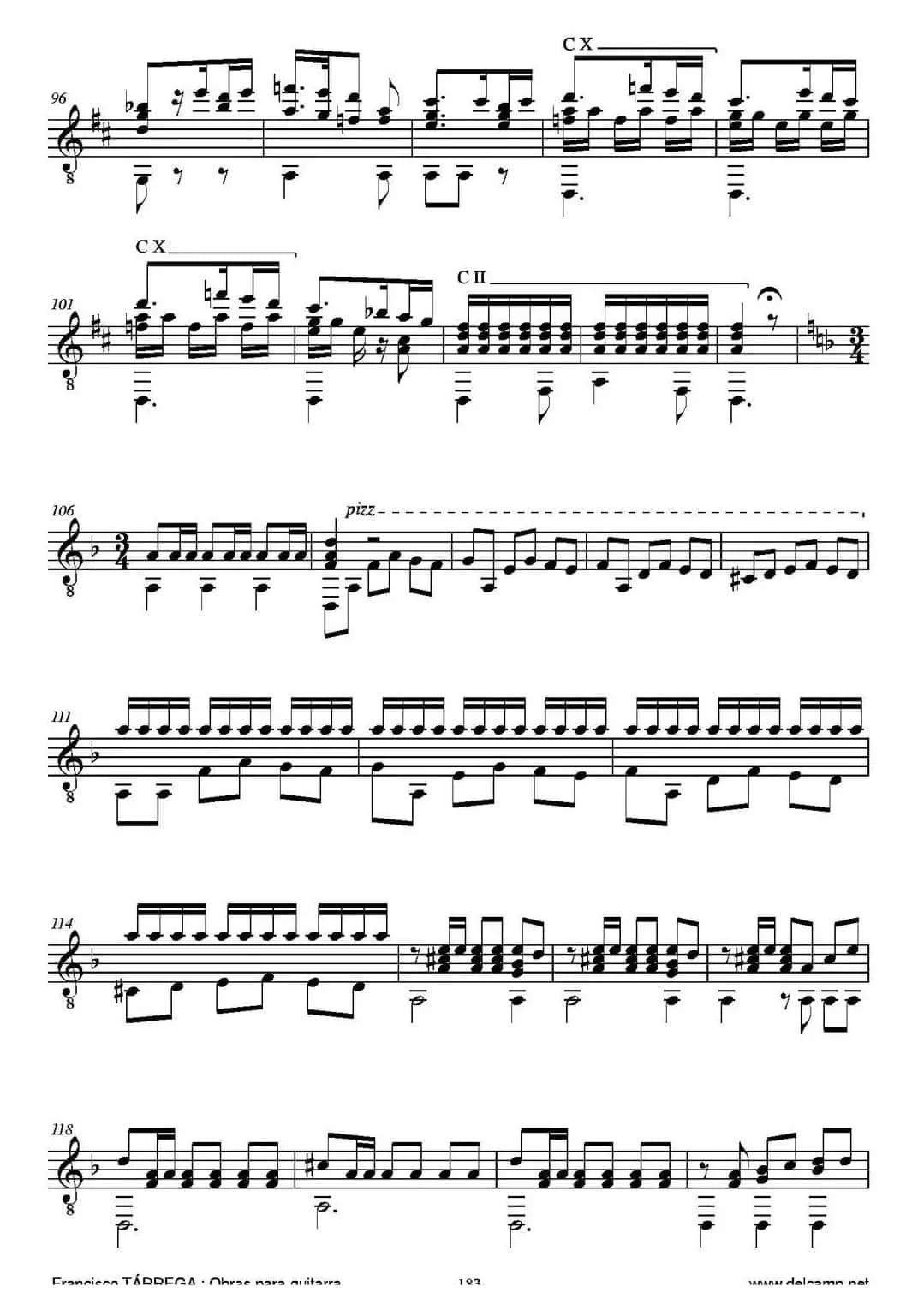 FANTASIA(Sobre motivos de la Zarzuela Marina de Juan Emilio Arrieta)（古典吉他）