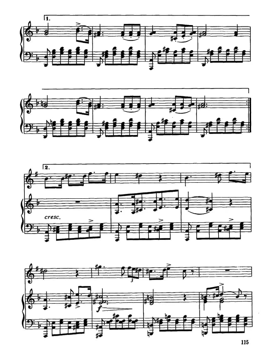 小夜曲（小号+钢琴伴奏）