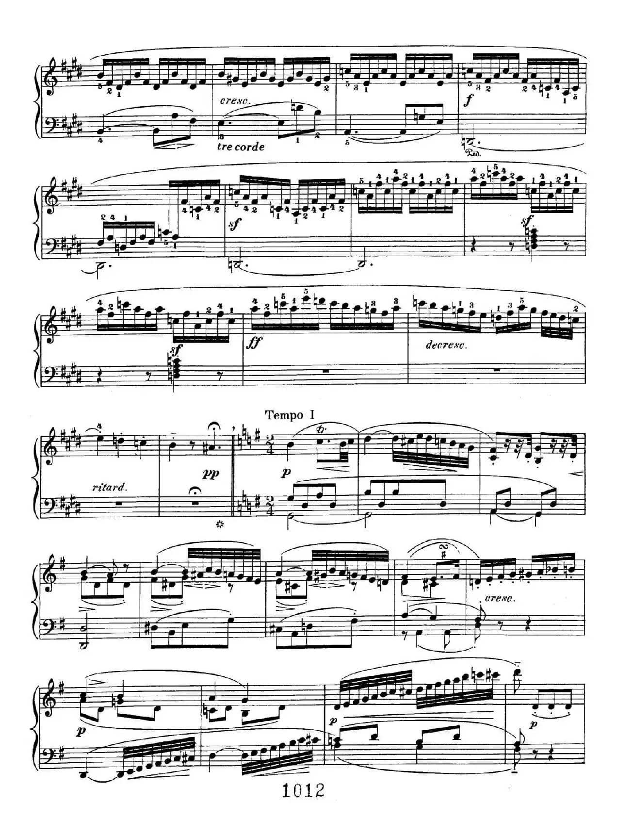 Two Rondos Op.51 No.1（2首回旋曲·2、G大调）