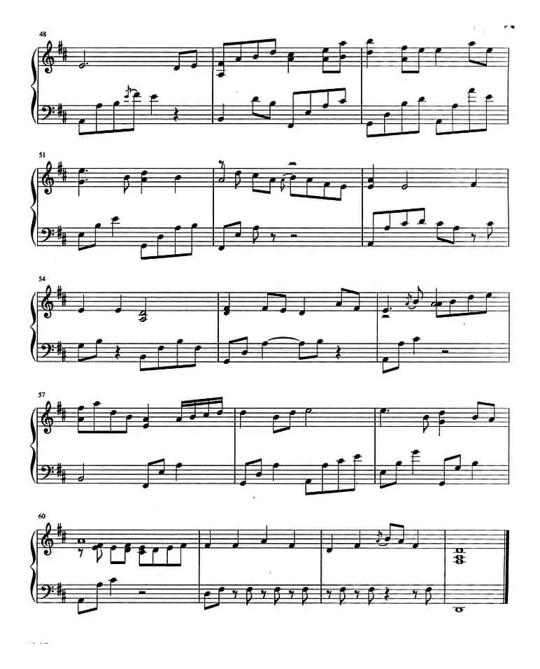 流行歌曲改编的钢琴曲：知道不知道