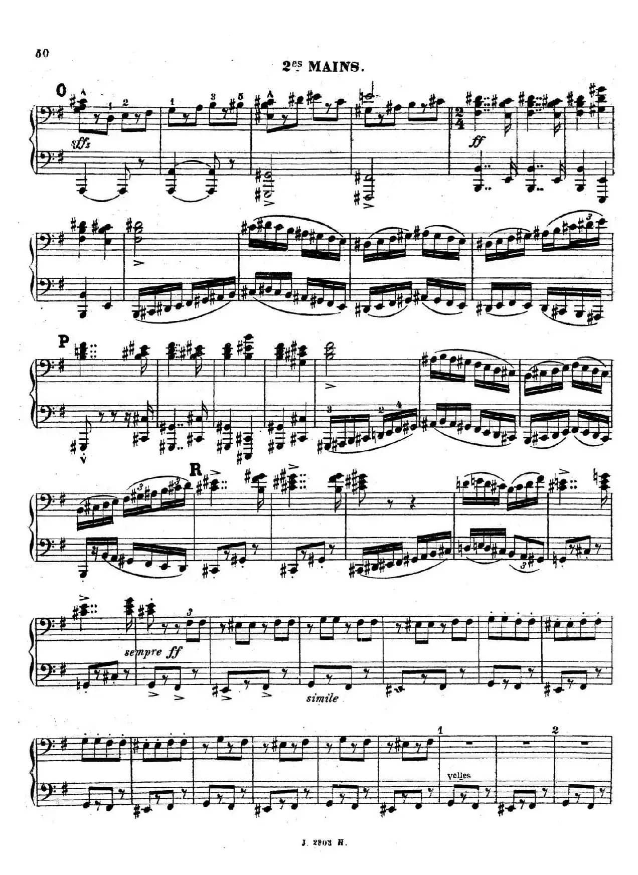 Symphony on a French Mountain Air Op.25（法国山歌交响曲·双钢琴·Ⅲ）