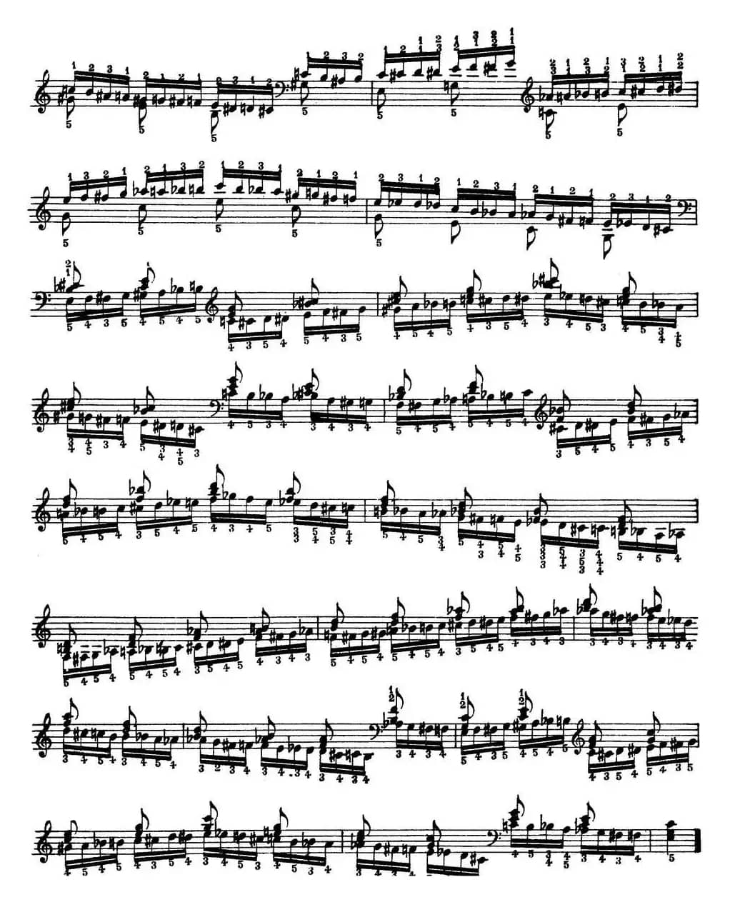 Technical Exercises S.146（李斯特钢琴技巧练习 BOOK Ⅳ）