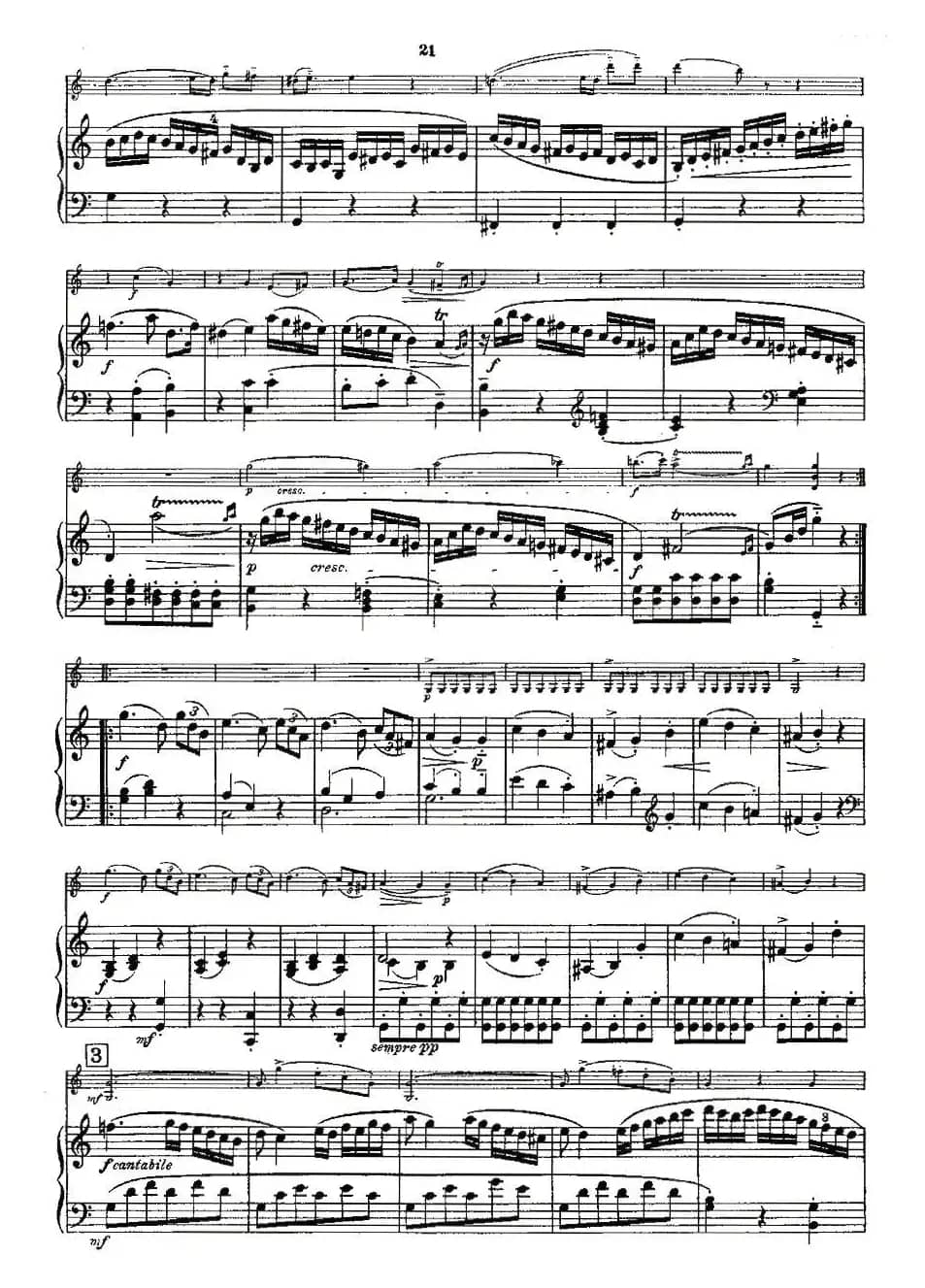 Mozart - Violin Sonata No.2, KV. 303（第二小提琴奏鸣曲）