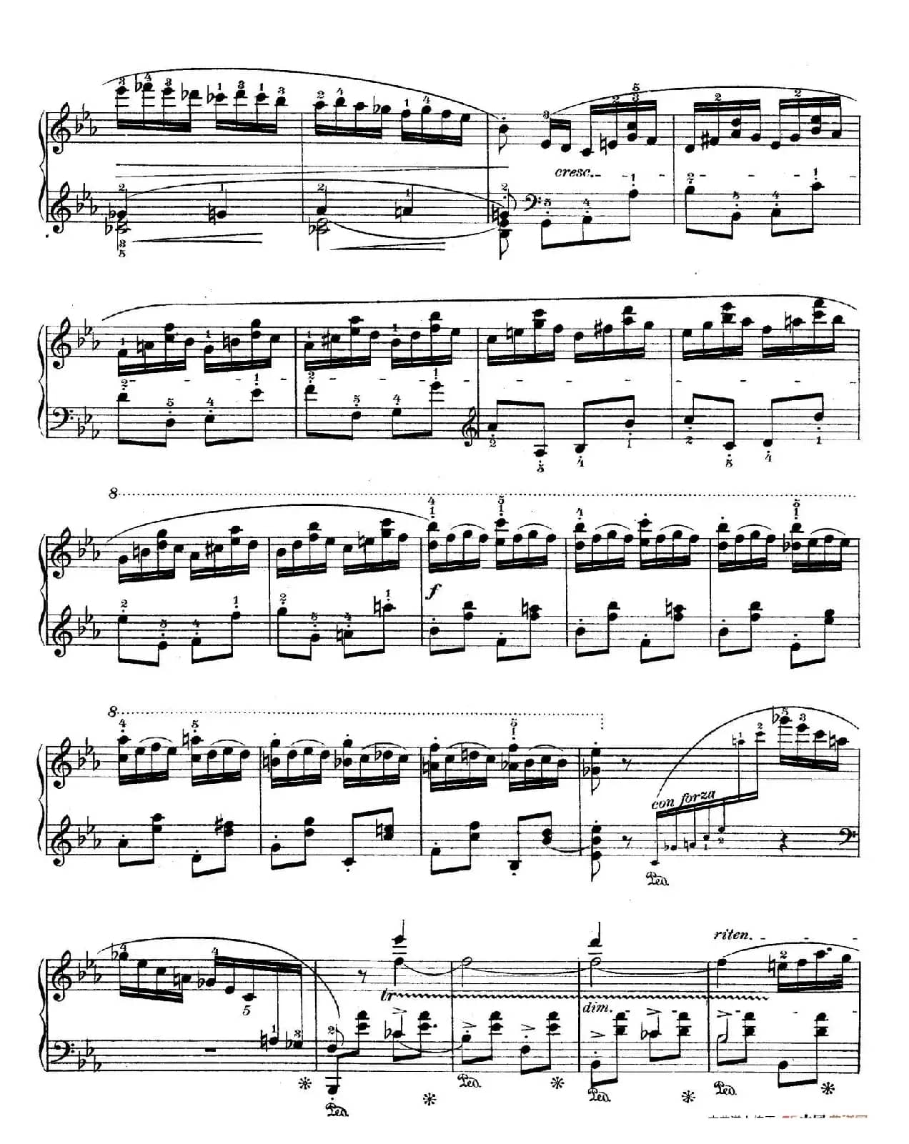 Rondo in E flat Major Op.16（降E大调回旋曲）