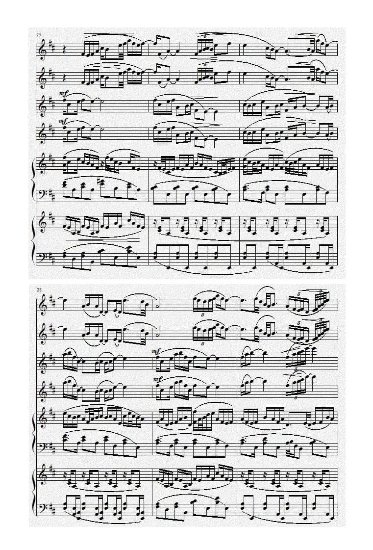 巴蜀风华情（二胡与双钢琴）