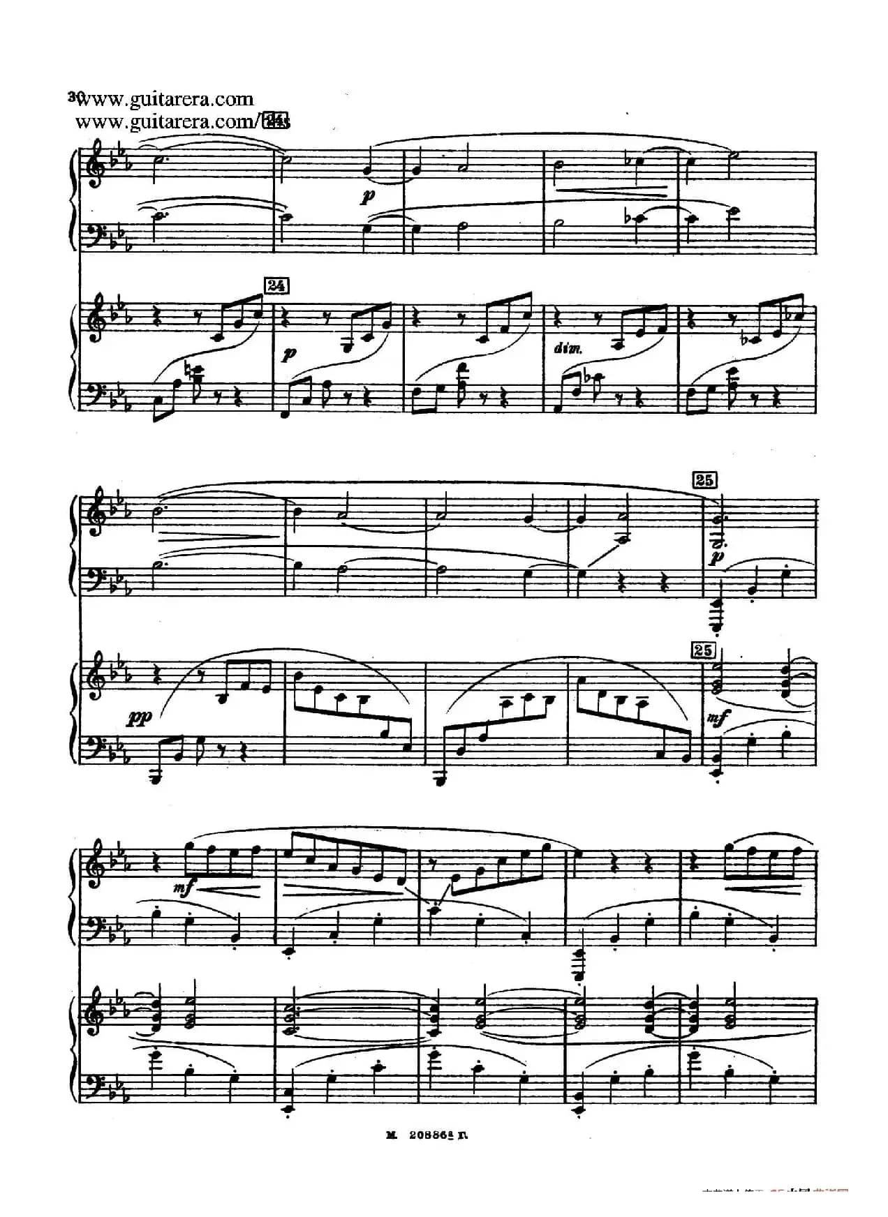第二双钢琴组曲 Suite for Two Pianos No.2 Op.17（2. 圆舞曲 Valse）