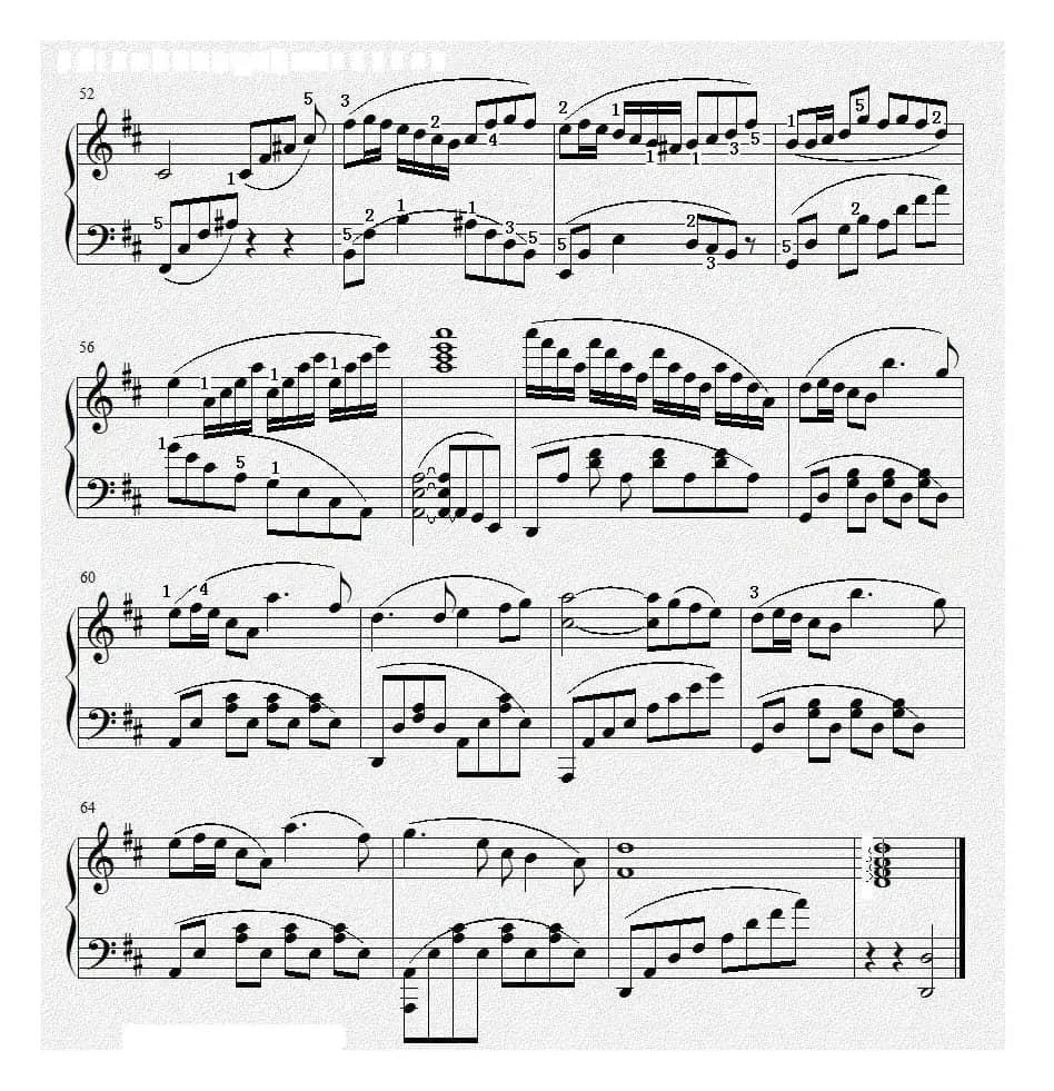 蓝（钢琴小品）