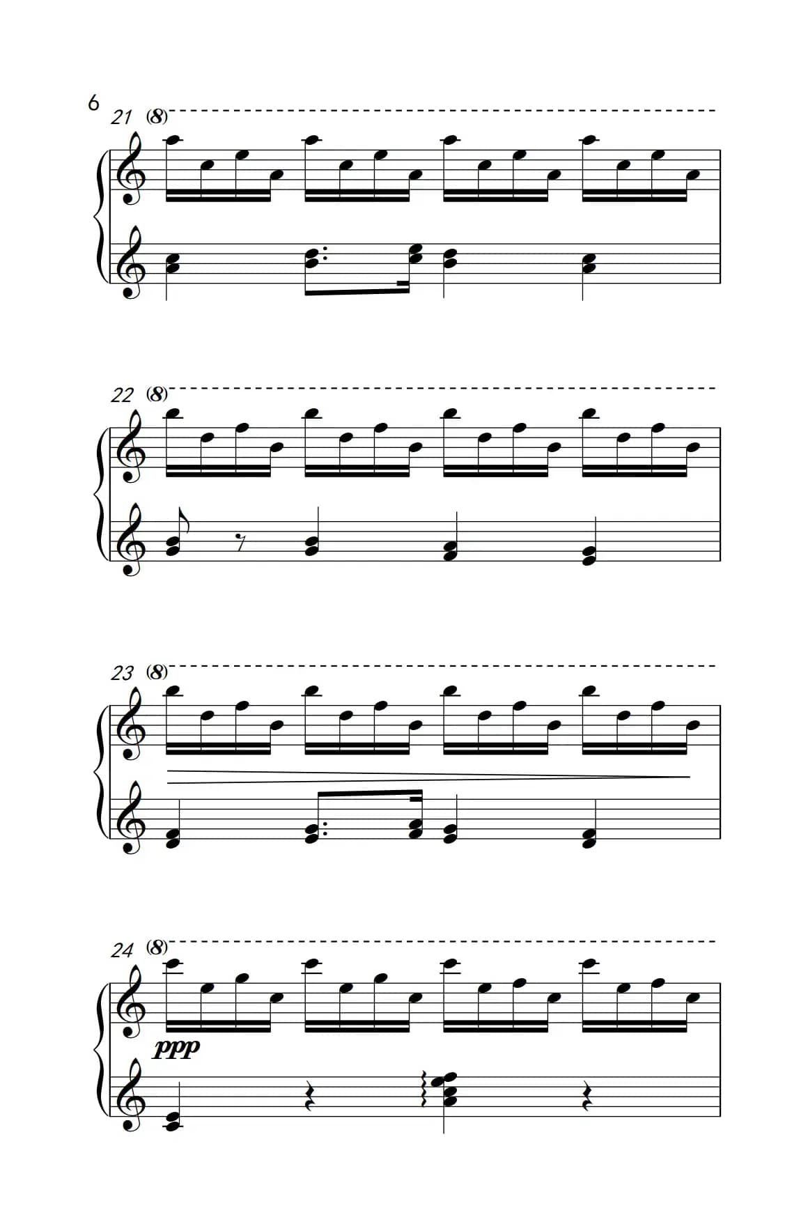 第九级1.前奏曲 Op.12 No.7（中央音乐学院 钢琴（业余）考级教程 7-9级）