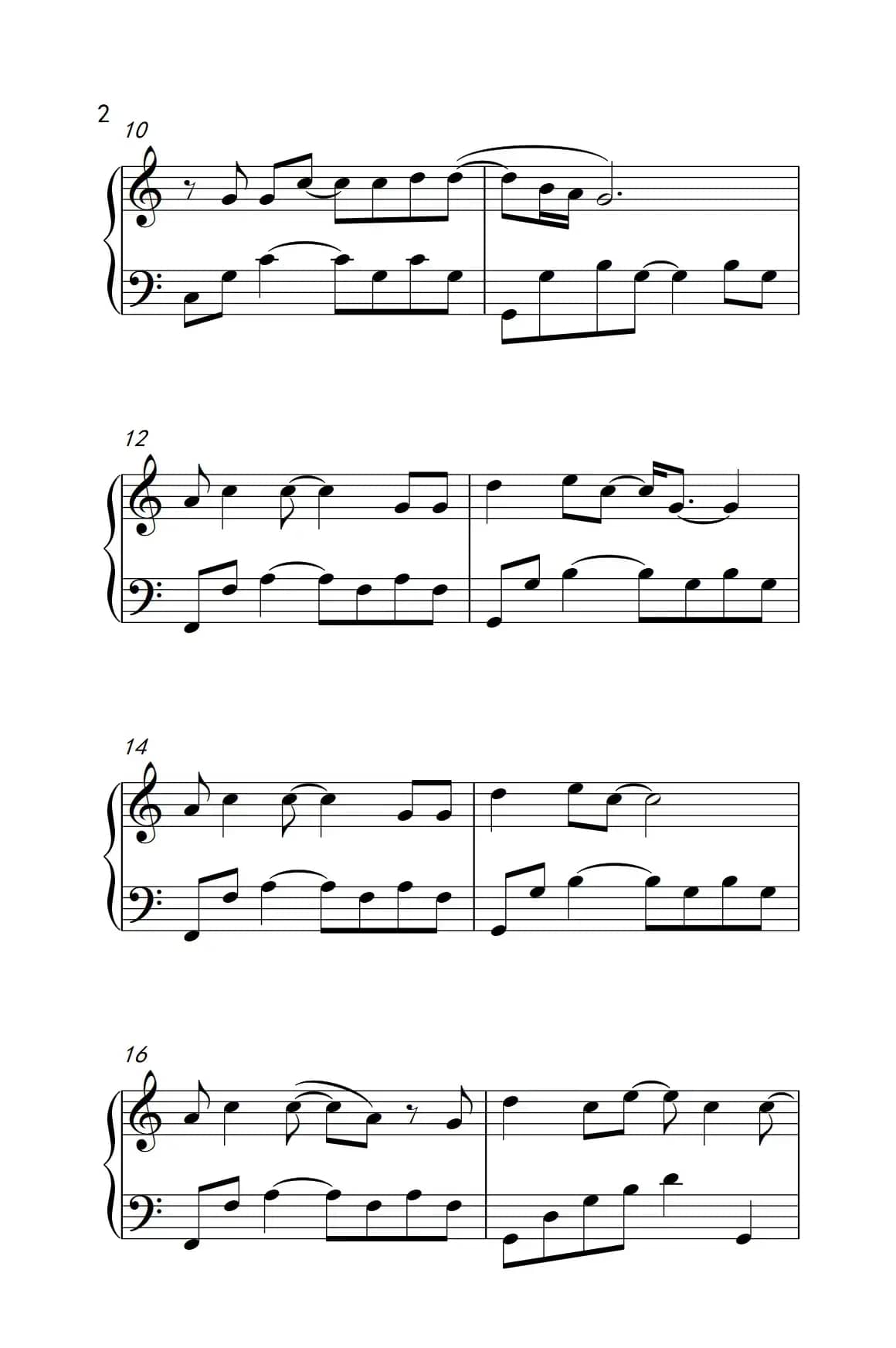 你不知道的事（《弹吧音教》制谱版2）