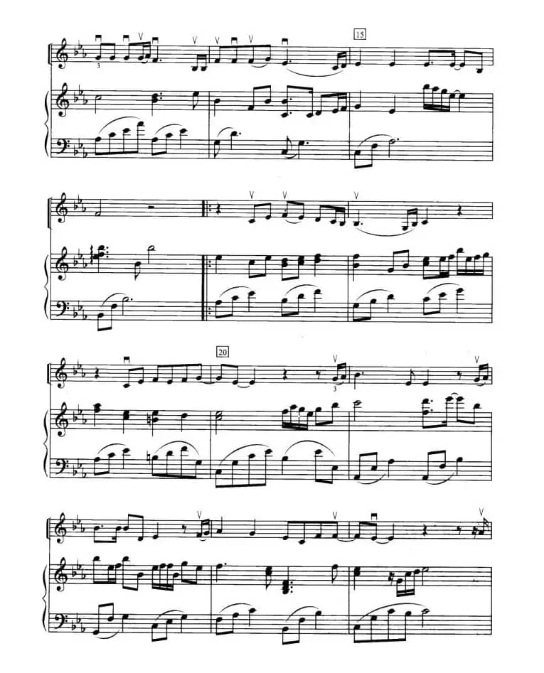 希望（小提琴+钢琴伴奏）