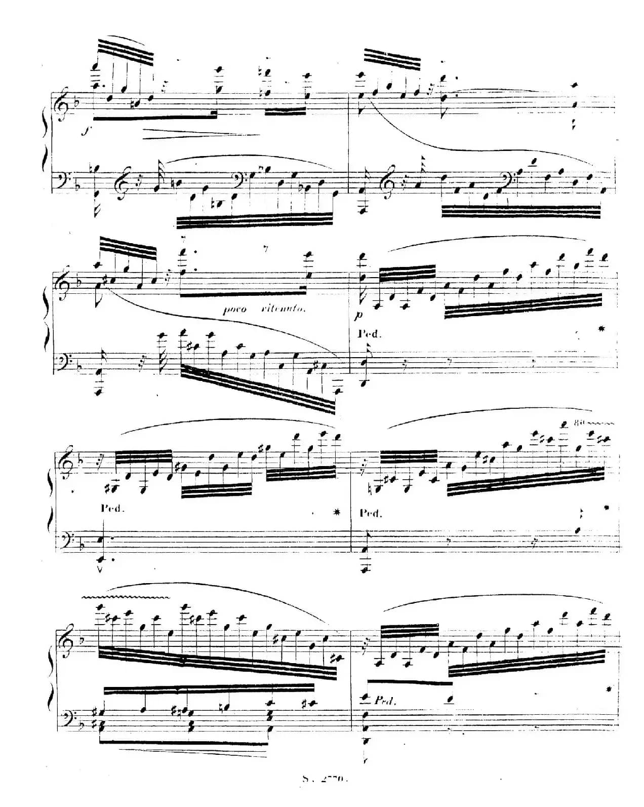 Canzonette Italienne Op.36-5（意大利小歌曲）