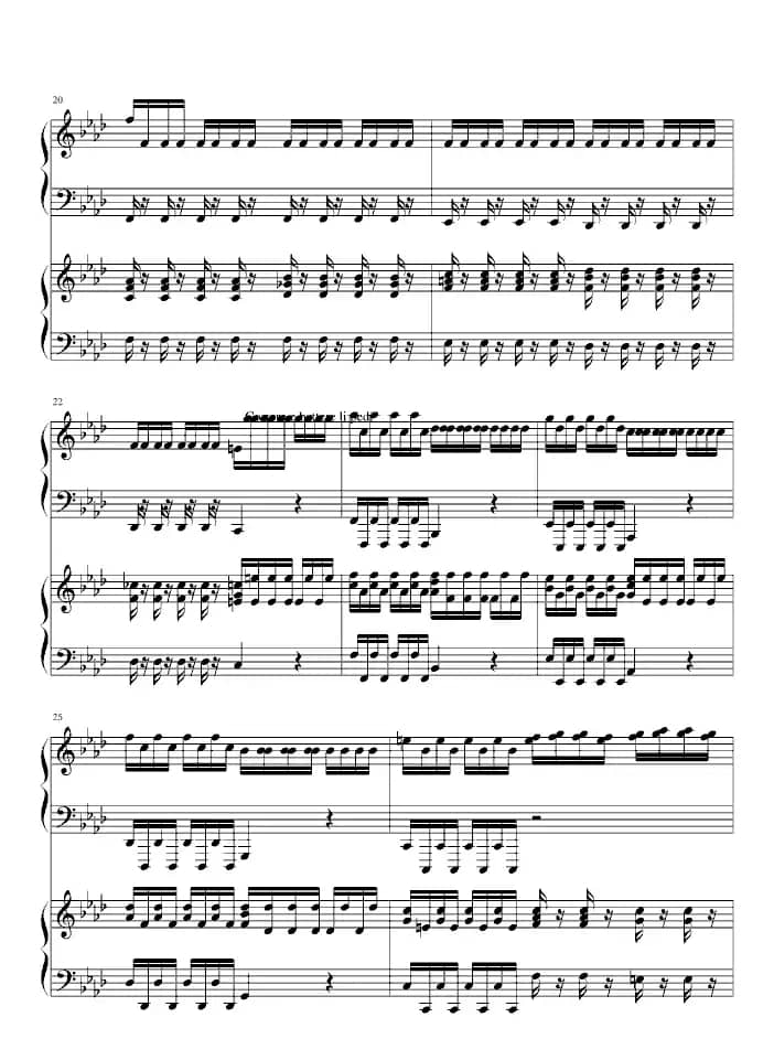 Four Seasons - Winter（四季之冬）（双钢琴）