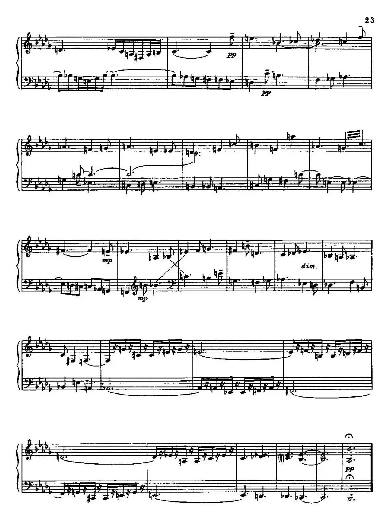 24 Preludes and Fugues Part.2 Op.45（24首前奏曲与赋格·第二部分·16）