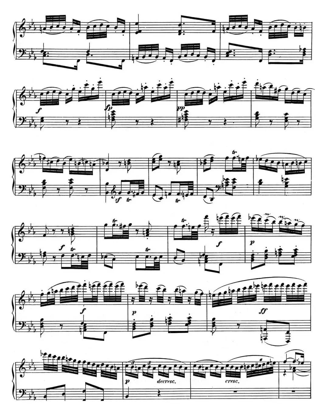 贝多芬钢琴奏鸣曲04 大调奏鸣曲 降E大调 Op.7 E-flat major