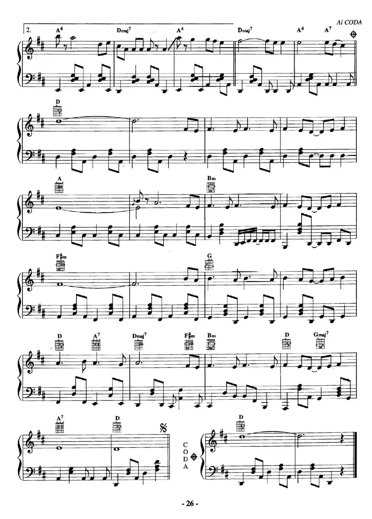 电影配乐大师莫瑞康最佳20首钢琴谱（Best of Ennio Morricone·7）