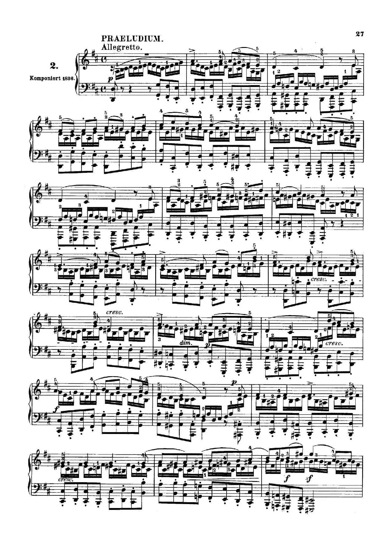 6 Preludes and Fugues Op.35（6首前奏曲与赋格·2）