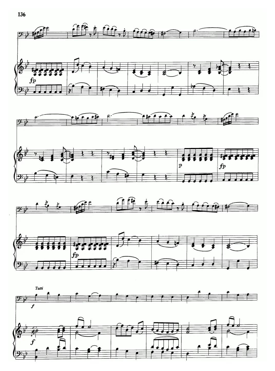 降B大调协奏曲（大管+钢琴伴奏）