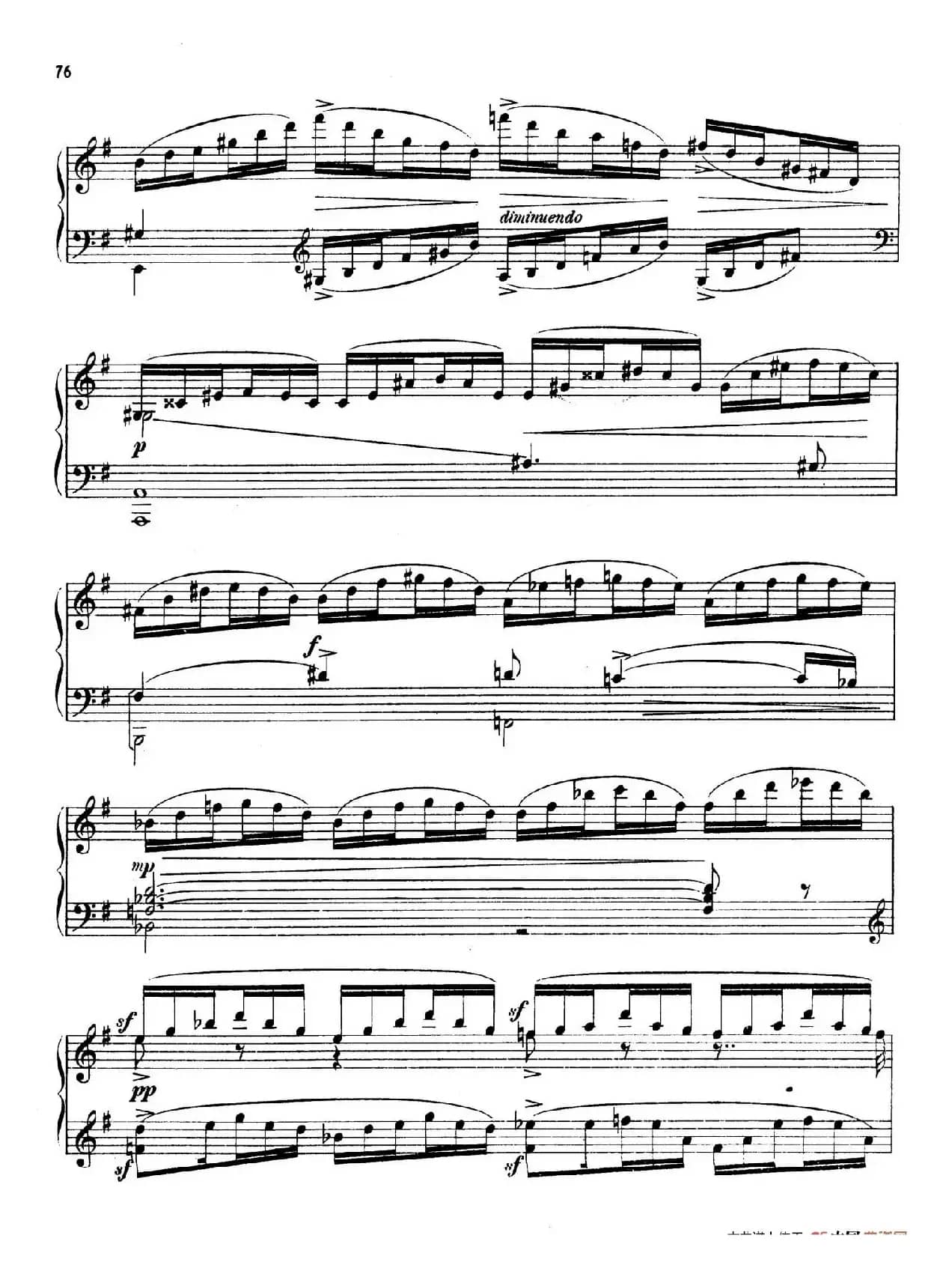 24 Characteristic Pieces Op.36（24首性格小品·15）