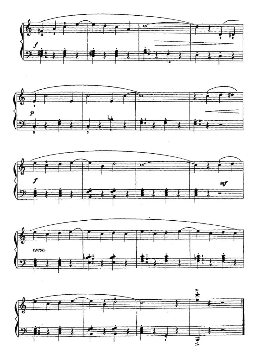 钢琴综合教程：第十六课 七个白键小调音阶 和弦转位 主三和弦琶音及和弦连接（大小调）