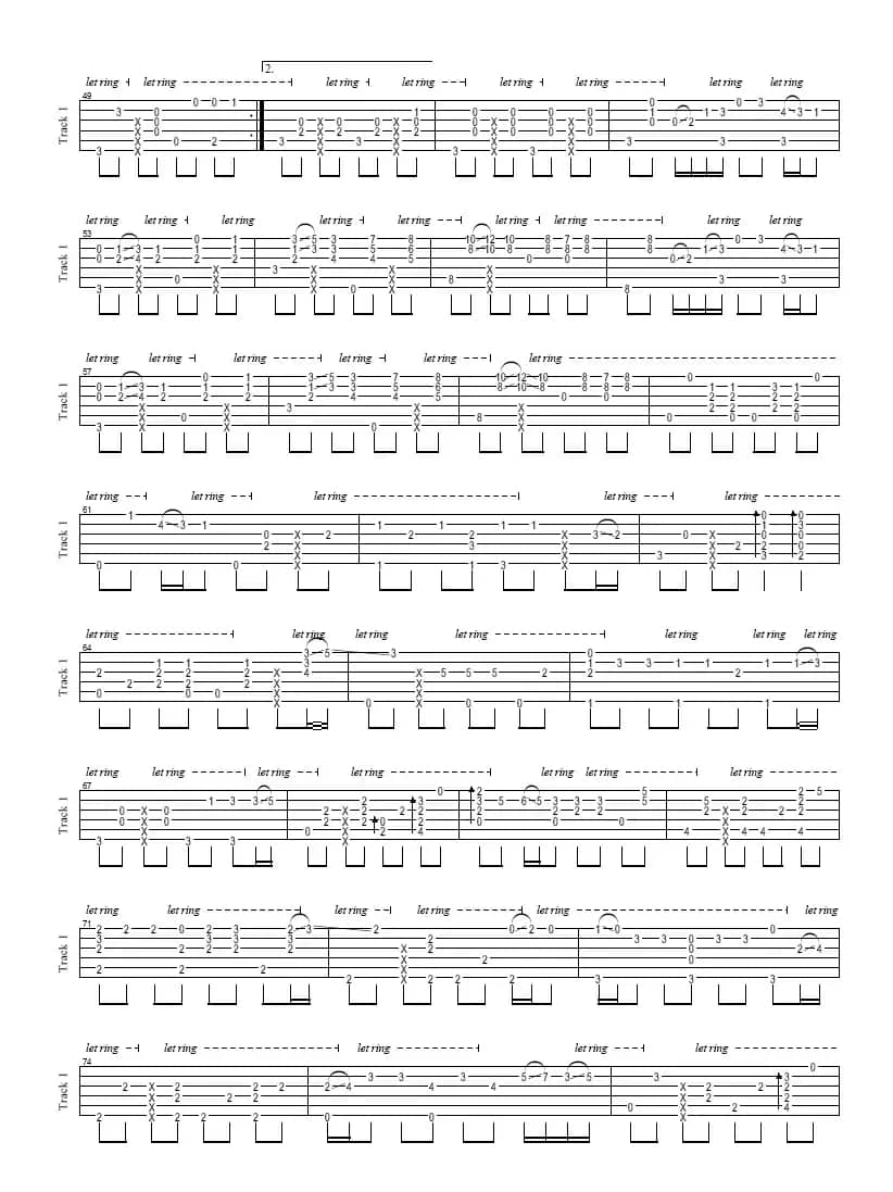情非得已（吉他演奏）