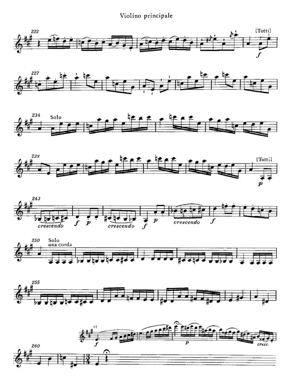 A大调第五小提琴协奏曲 KV219