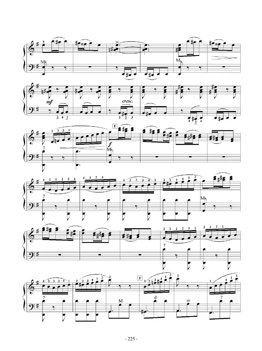 E大调协奏曲（九级练习曲）