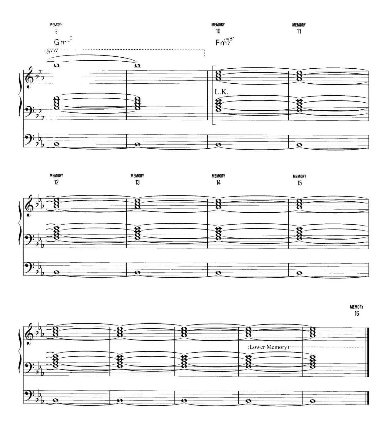 Paradiso（双排键电子琴谱）