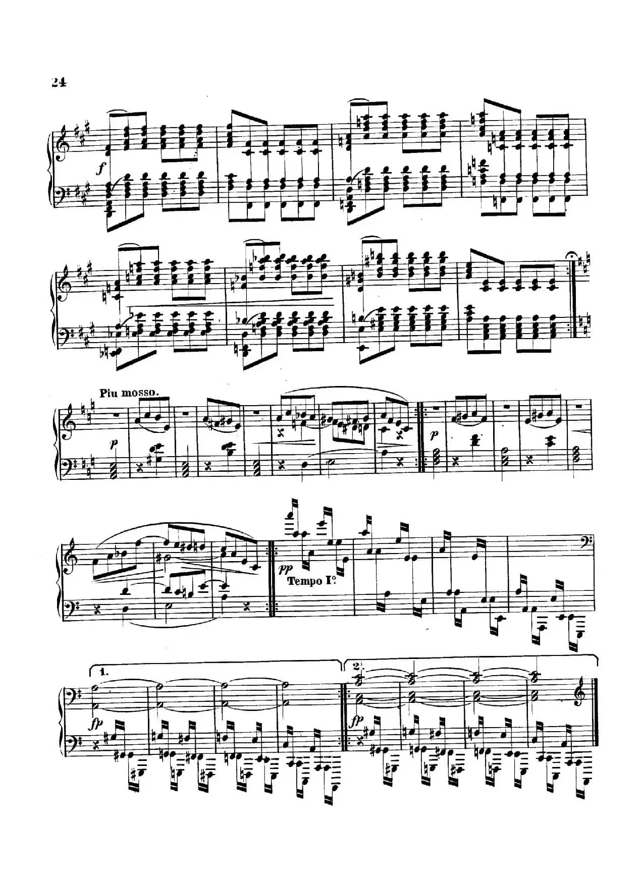 Variations on Yankee Doodle from Miscellenies Op.93（扬基嘟得主题变奏曲）