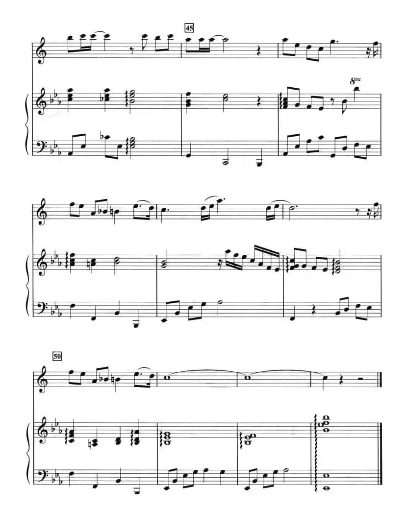 I Believe（萨克斯+钢琴伴奏）