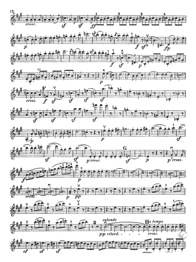 献给好友鲁道尔夫·克鲁采：奏鸣曲（A大调）