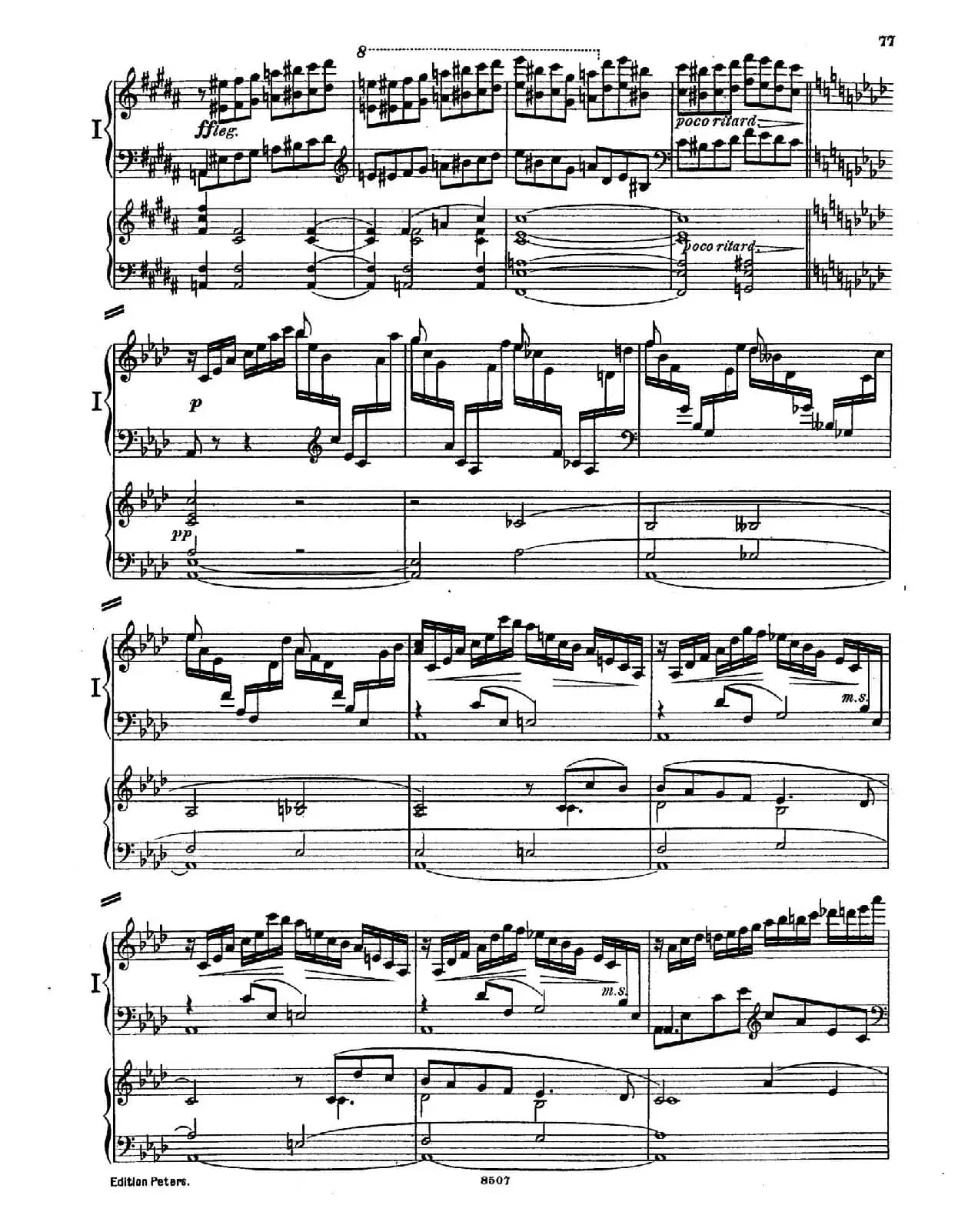 Piano Concerto in E Major Op.59(E大调钢琴协奏曲·双钢琴·第四乐章)