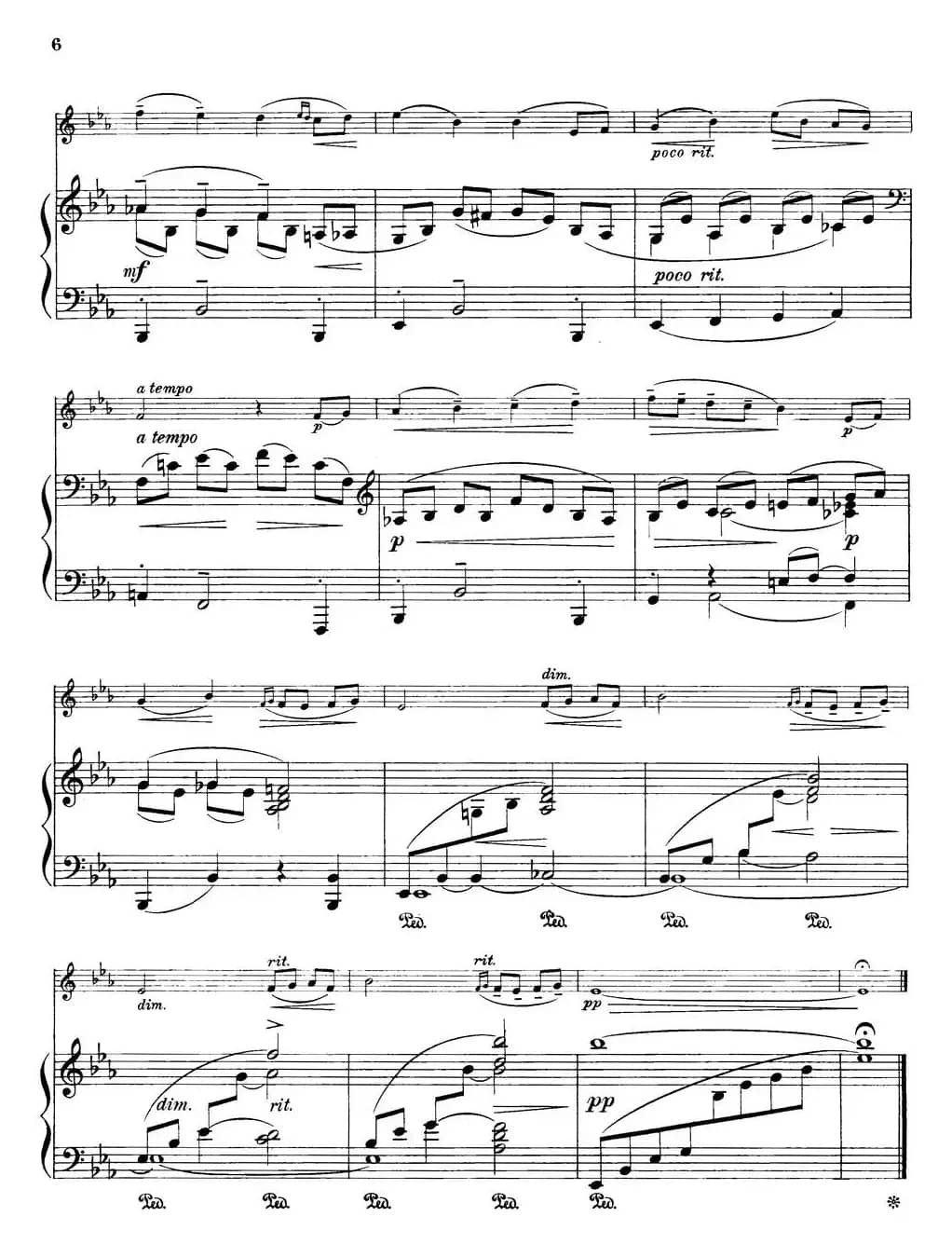 Nuit de Mai（小提琴+钢琴伴奏）