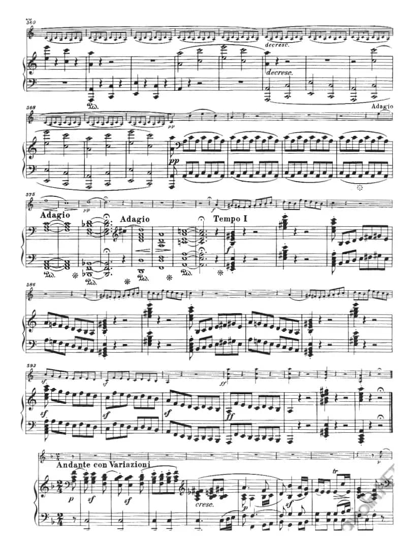 献给好友鲁道尔夫·克鲁采：奏鸣曲（A大调、小提琴+钢琴伴奏）