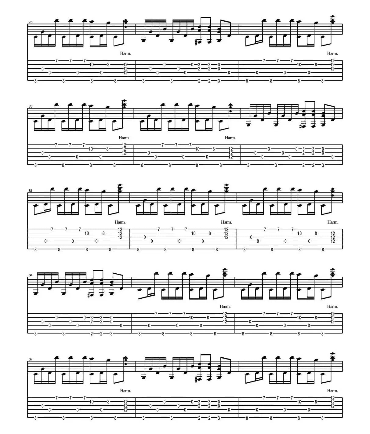 tommy emmanuel：haba na haba（指弹吉他）