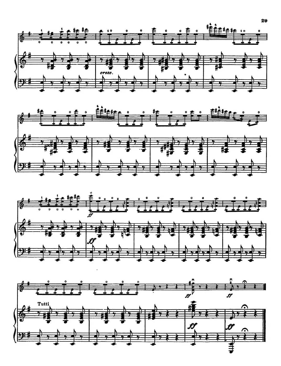 Carmen Concert Fantast Op.25（Ⅳ）（小提琴+钢琴伴奏）