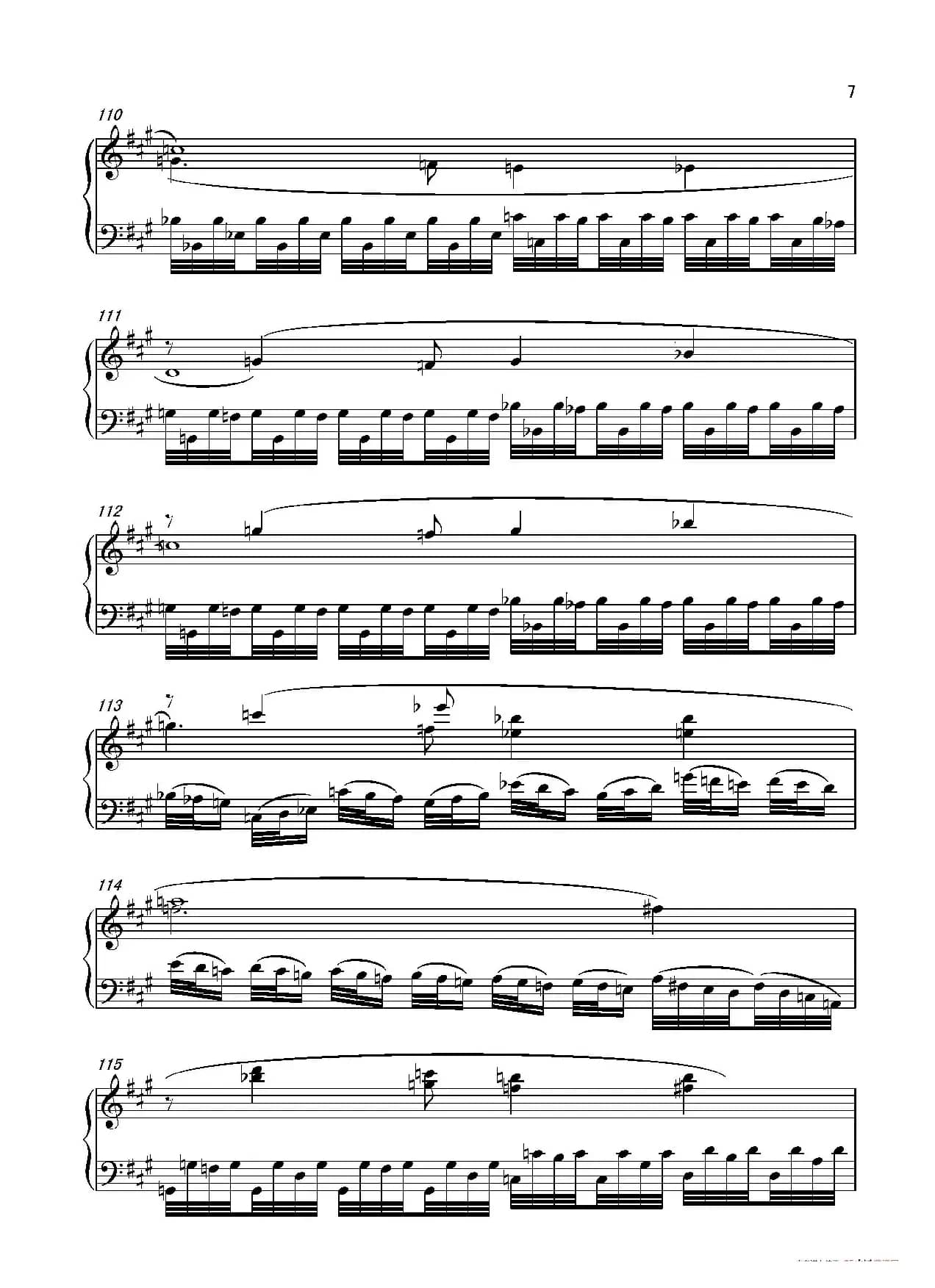 第六钢琴奏鸣曲Piano Sonata No.6（单乐章）