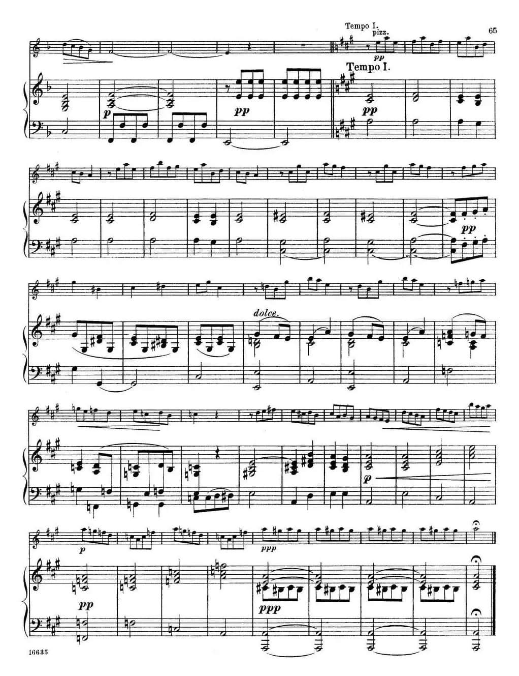 25首小提琴曲合集：Serenade.（LEOPOLD DANCLA. Op.48，No.13）（小提琴+钢琴伴奏）