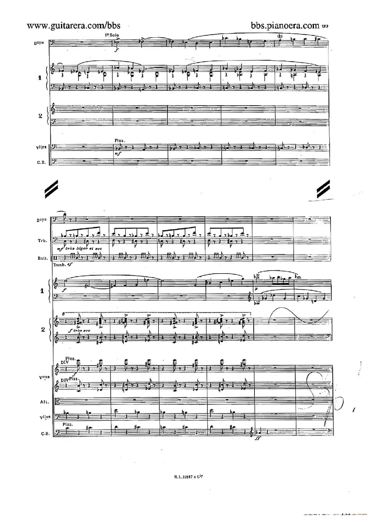 Concerto for 2 Pianos in d Minor（d小调双钢琴协奏曲·总谱）