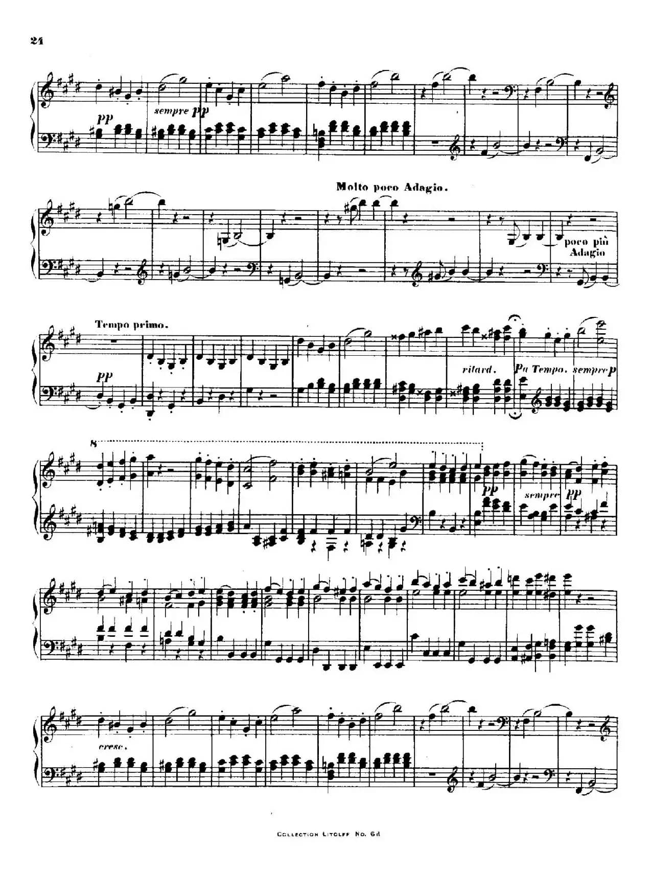 Quartet No.14(升c小调第十四弦乐四重奏钢琴版)