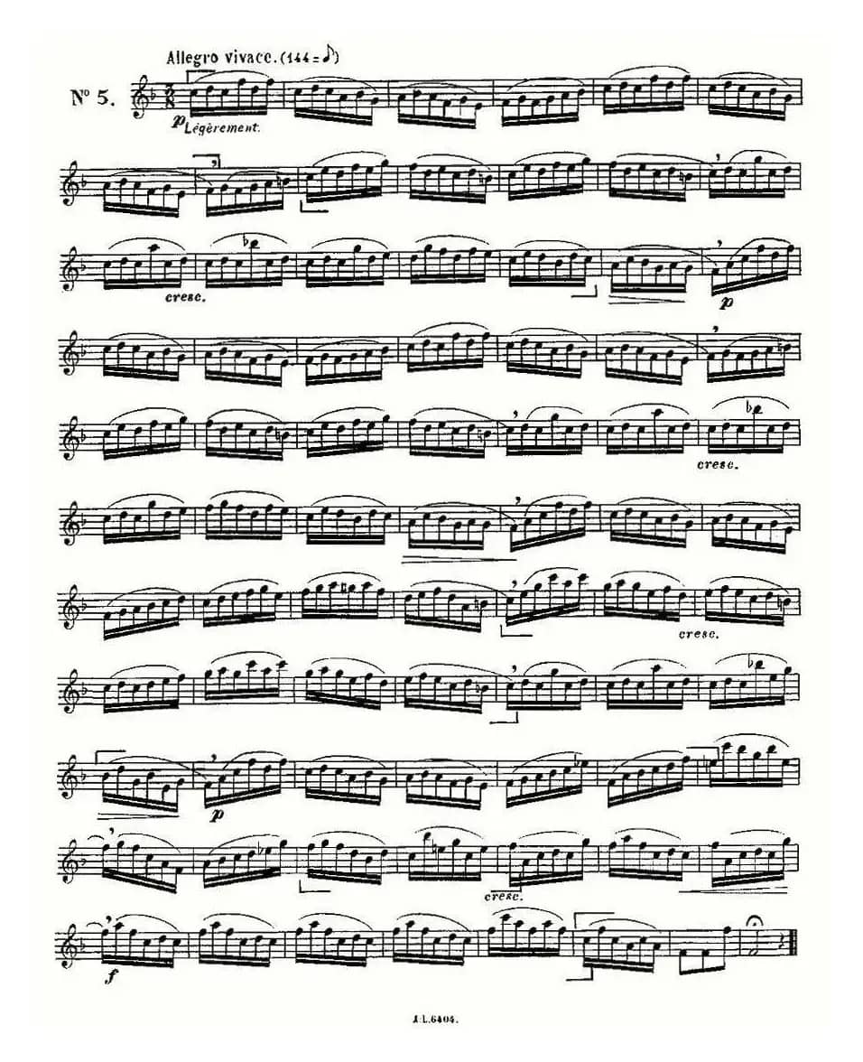 15首如歌的练习曲之1—5