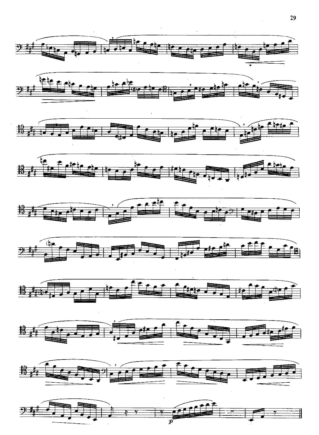 大管高级练习曲 第二部分 节奏练习（1）