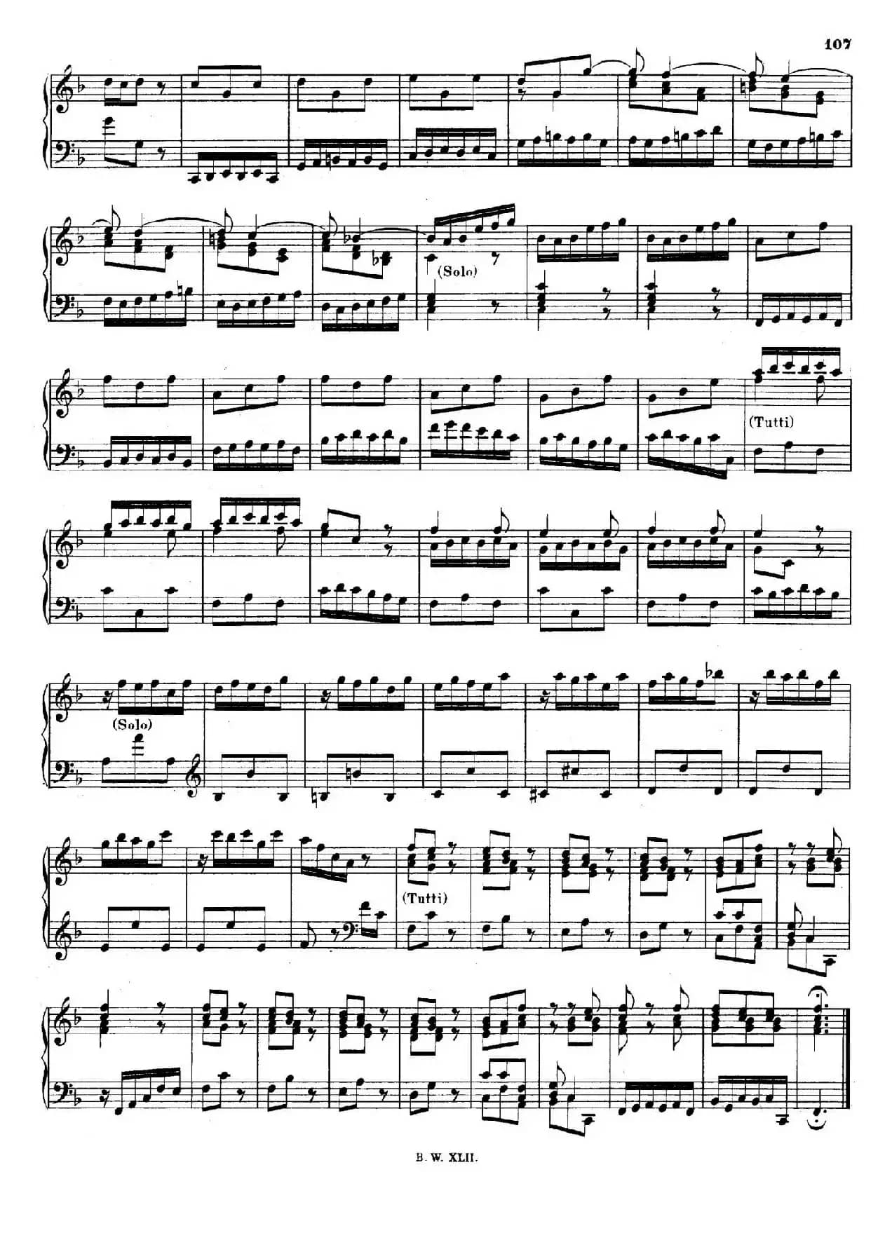 16 Concertos BWV 972-987(十六首为独奏古钢琴而作的协奏曲)(P41——50)
