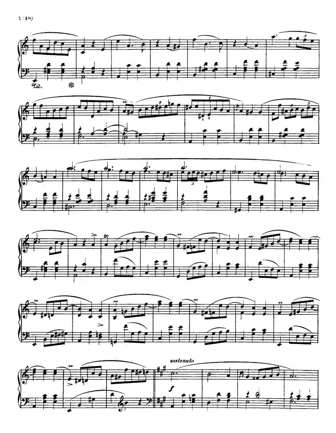 Valse brillante Op34 No2 (A小调华丽圆舞曲 Op.34-2 )
