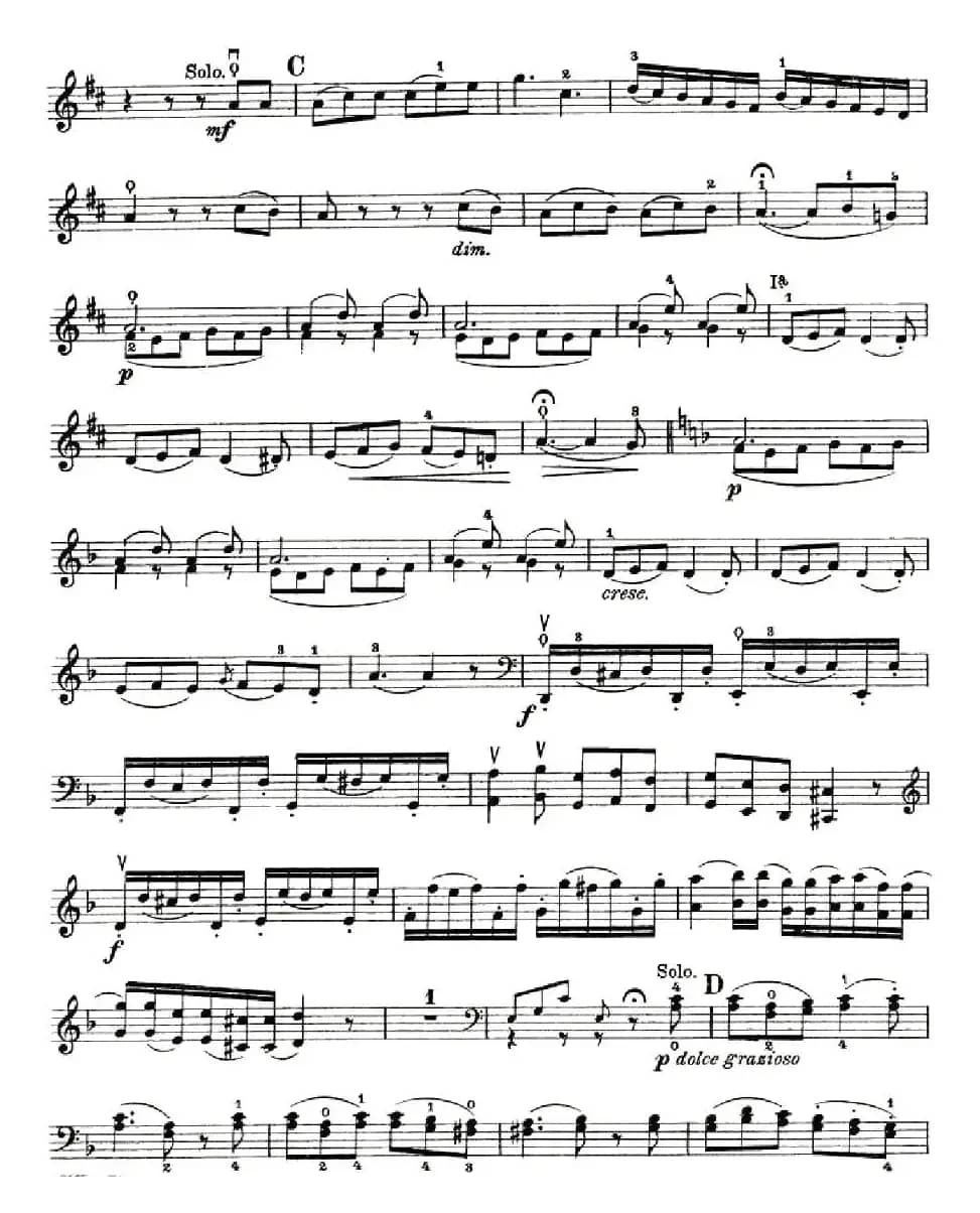 J. Haydn Concerto in D Major（海顿D大调大提琴协奏曲 [大提琴谱]）